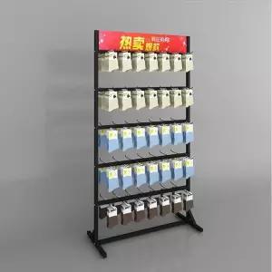 원형 진열대 양말 거치대 걸이 휴대폰 케이스 디스플레이 진열 수납 랙