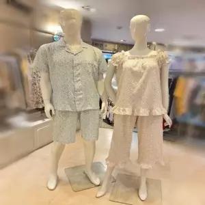 바바라 AMP4626SAWP4626S 커플 주름원단4626파자마세트