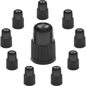 피트레인 성능 밸브 캡 10팩 - 던롭 프레스타 및 슈레이더 자전거 커버 산악 로드 바이크 내구성 타이어
