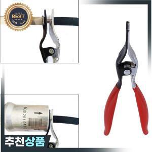 각진 유형 호스 플라이어 자동차 자동 연료 진공 라인 튜브 리무버 분리기 펜치 파이프 손