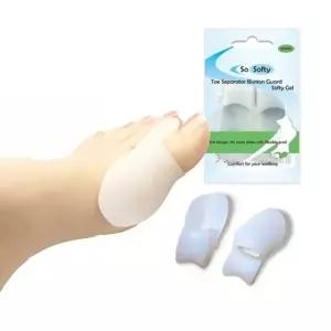포렉스 실리콘 발 엄지발가락 분리 보호패드 발가락 교정기