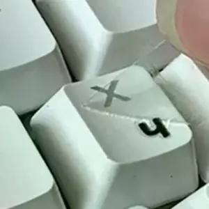 어 떼어낼 수 있는 필름 키보드 스티커 데스크탑 노트북 키 단일 범용 측면 각인