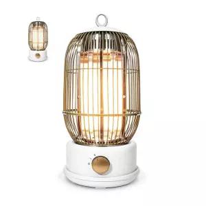 짐머만7043 뉴트로 랜턴형 소형 전기히터 캠핑난로