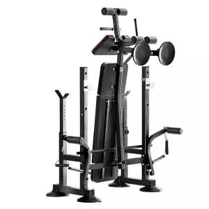 홈트 벤치프레스 체스트프레스머신 바벨 인클라인 헬스기구 세트 머슬업