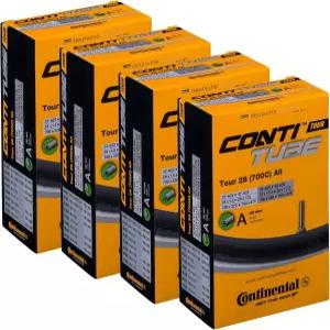 컨티넨탈 투어 28 700x32-47 40mm 슈레이더(자동) 호환되는 밸브 - 4팩