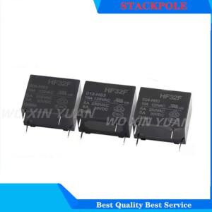 5개/몫 릴레이 HF33F JZC-33F-005 012 024-HS3 ZS3 4PIN 5A 5V 12V 24V 전원