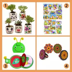 집콕 만들기 꾸러미세트-15신나는놀이 아이들이좋아하는 어린이교재 유치원 유아미술 방학숙제 창의 만들기