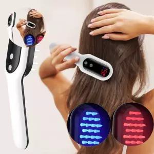 진동헤어브러쉬 스프빔 두피케어 광파마사지기