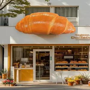 소금 빵 조형물 간판 대형모형간판 베이글 크로와상 크루아상 베이커리 매장간판 제과점 모형