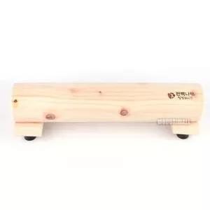 힐링 라이프 편백 나무 발목 펌프 일체형전용운동 받침형 발받침 국산 기능성대 원목대 받침대