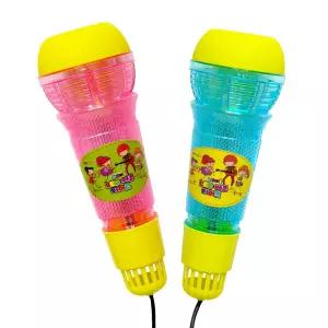 아이돌 LED 에코마이크 (4개) 장난감 플라스틱 역할놀이 노래자랑 단체선물 판촉물