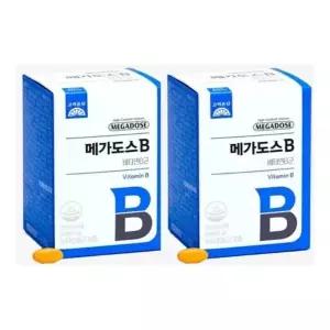 메가도스B 비타민B 컴플렉스 60정 X 2개 (4개월분)