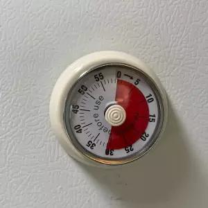 북유럽 스타일 쿠킹타이머(아이보리) 1개 주방 요리용 제빵용품 제빵용 디지털 타임 주방용 조리용 쿠킹 쿠