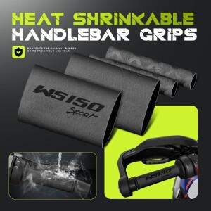 [호환품]Italika WS150 스포츠 D150LT Bit150 열수축 핸들 바 그립 클러치 브레이크 레버 커버 장갑