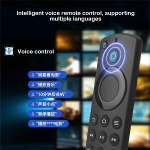 Fire TV 스틱 2세대/3세대 /4k 3세대 Amazon 호환되는 음성 교체 리모컨 L5B83G