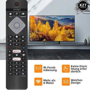 필립스 호환 Ambilight 4K 스마트 호환 LED TV BRC용 리모컨 교체 0884402 /01 75PUS6754/12