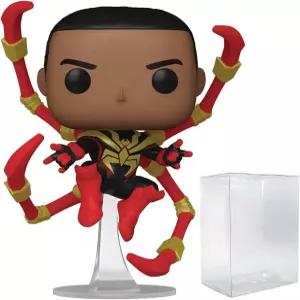 팝 마블 스파이더맨 코믹스 - 마일스 모랄레스 언 스파이더 한정판 체이스 펀코 바이닐 피규어(호환 박스