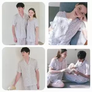 비너스 플러스 남여 커플 파자마세트 VPAS209MVPAS209WSG