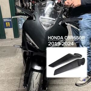 혼다 호환 CBR650R CBR 650 R CBR400/250/150R 바이크 오토바이 CNC 알루미늄 백미러 블루 눈부심 방지