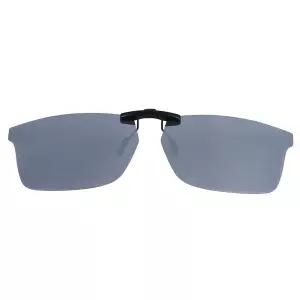 오클리 Ox8081 플랭크 2.0용 편광 CLIP-ON 선글라스, 실버