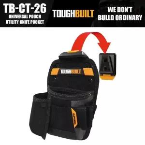 터프빌트 TBCT26 범용 파우치 유틸리티 나이프 포켓 도구 포장 가방