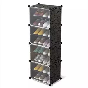 ( )큐브 신발장 조립식 현관 신발정리대 보관함 1열8단