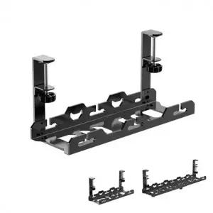 (타입 기본형)책상 멀티탭 정리 트레이 컴퓨터 선정리 기본형