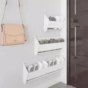 (타입 60cm)벽걸이 신발정리대 공간활용 신발장 수납 선반 60cm