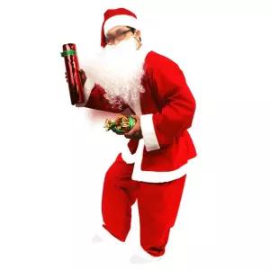 남자산타복 5종세트 이벤트 이벤트의상 공연 생일파티 크리스마스 성탄절 파티장식