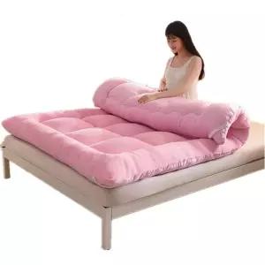 겨울 이불 패드 더블 토퍼 두꺼운 양면 매트 싱글