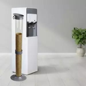 ( )대용량 일회용 종이컵 디스펜서 사무실 카페 컵수거함 거치대 정리대