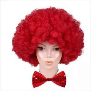 고급점보가발(레드)변신가 용품 통가 파티용가 소품 단가발 파티가 인싸템 사진 어린이용 귀여운