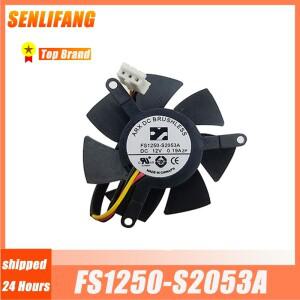 그래픽 카드 팬 FS1250-S2053A, GTX1050, 1050Ti 용, 12V, 0.19A