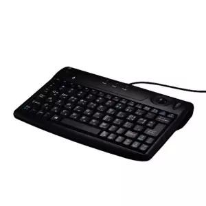 트랙볼 RT-R4000UT 미니 유선 키보드 USB 사무용 PC 컴퓨터