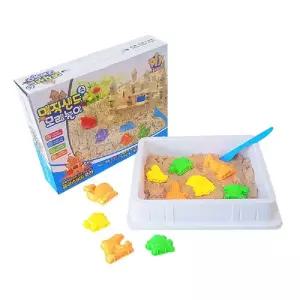 매직샌드모래놀이 소BQ-008B)세트 휴가용품 어린이 실내 완구 장난감 촉감