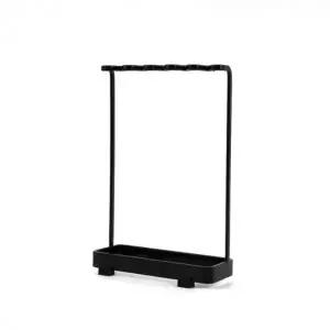 ( )스탠드꽂이 칫솔 걸이 받침대 블랙 통 거치대 면도기 정리