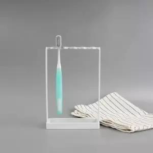 ( )스탠드꽂이 칫솔 통 걸이 받침대 거치대 화이트 면도기 정리