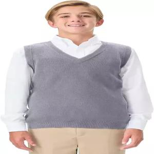 교실 교복 남학생 스웨터 조끼