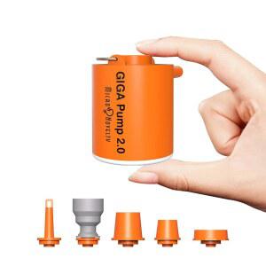 풍선용 기가 펌프 휴대용 공기 펌프 캠핑 조명이 장착된 초경량 2 8 충전식 미니 공기 매트리스 펌프 공기 매트리스용 공기 팽창기 수영장 진공 보관 가방