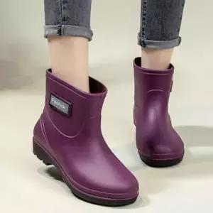 발목 레인슈즈 장화 여성 레인부츠 미들 방수장화 방수 워터슈즈 신발 워커
