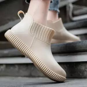 숏 레인부츠 230-250 여성장화 패션부츠 발목장화 방수 레인슈즈 워터슈즈 01