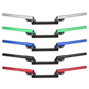 [호환품]범용 조정 가능 바이크 오토바이 핸들 바 22mm 스포츠카 스트리트 카 ATV 스쿠터 오프로드 차량