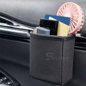 ( )차량 수납함 핸드폰 카드 수납 정리 휴지통 멀티 포켓