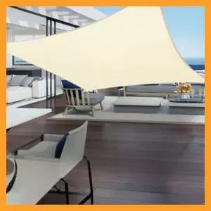 09FARM 사각그늘막 UV차단 고밀도 방수 라떼사각 박타프 미니타프 캠핑타프 옥상 타프 용품 백패킹장비 백