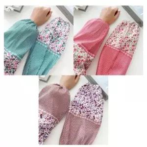 WL 별별창고G 꽃무늬 여성 팔토시 작업용 손목 여자