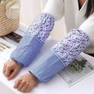 WL 플라워 작업용 팔토시 여성 사무실 농사 공장 토시 미술 작업토시 꽃무늬