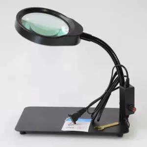 스탠드 확대경 조명 납땜 반영구 고화질 LED 탁상용 돋보기