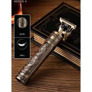 2026 T9 헤어클리퍼 수염 면도 바디 헤어 트리머 전기 기계 남성 이발기 바버 쉐이버 드래곤 조각