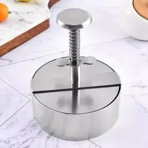 햄버거 패티 프레스 만들기 도구 떡갈비 누르기 고기 스테인리스