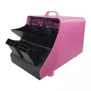 비눗방울 머신 대용량 핑크 자동 거품기 무대 수영장 축제 버블 메이커